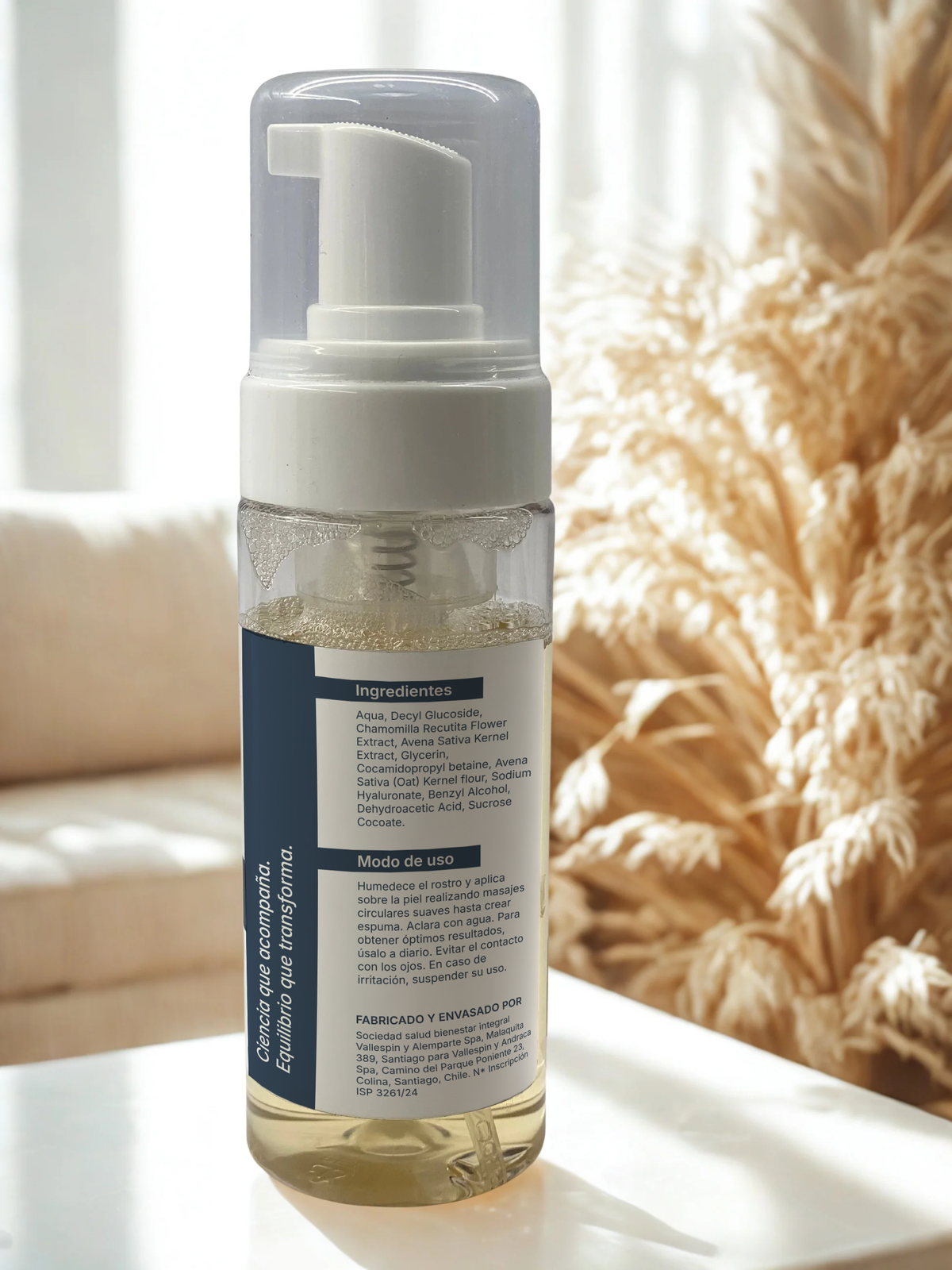 Espuma Facial Calmante con Avena Coloidal