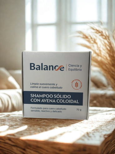 Shampoo Sólido con Avena Coloidal